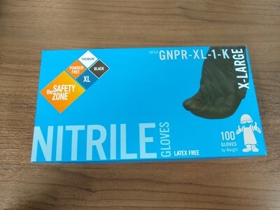 Black Nitrile Gloves, Size XL, Box of 50 Pair Black Nitrile Gloves, Size XL, Box of 50 Pair