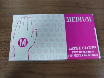 White Latex Gloves, Size Medium, Box of 50 Pair White Latex Gloves, Size Medium, Box of 50 Pair