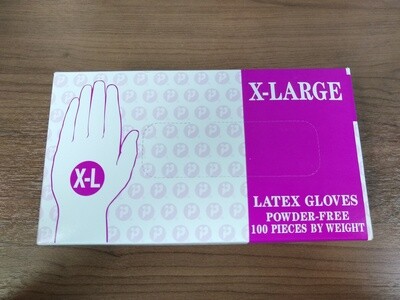 White Latex Gloves, Size XL, Box of 50 Pair White Latex Gloves, Size XL, Box of 50 Pair