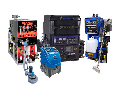 Carpet, Tile and Upholstery Cleaning Equipment