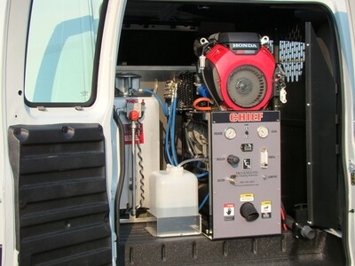 TCS Chief With Honda GX690 and 100gal recovery tank