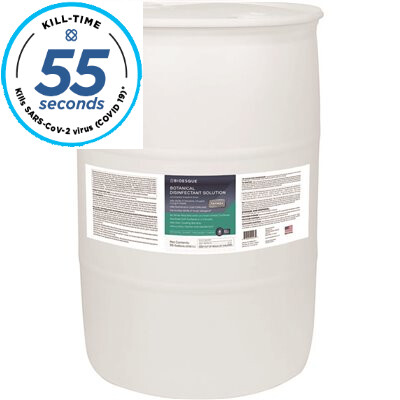 Botanical Disinfectant Solution (55 gal. drum) Antimicrobial by Bioesque