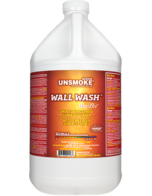 Unsmoke Wall Wash with Biosolv