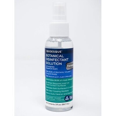 Botanical Disinfectant Solution (3oz w/spray top) by Bioesque