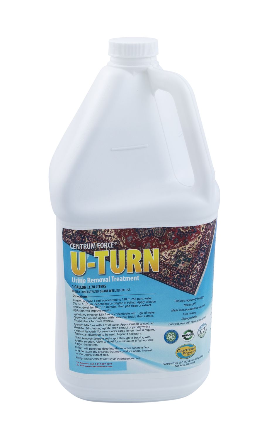U-Turn Urine Removal (1 Gallon)