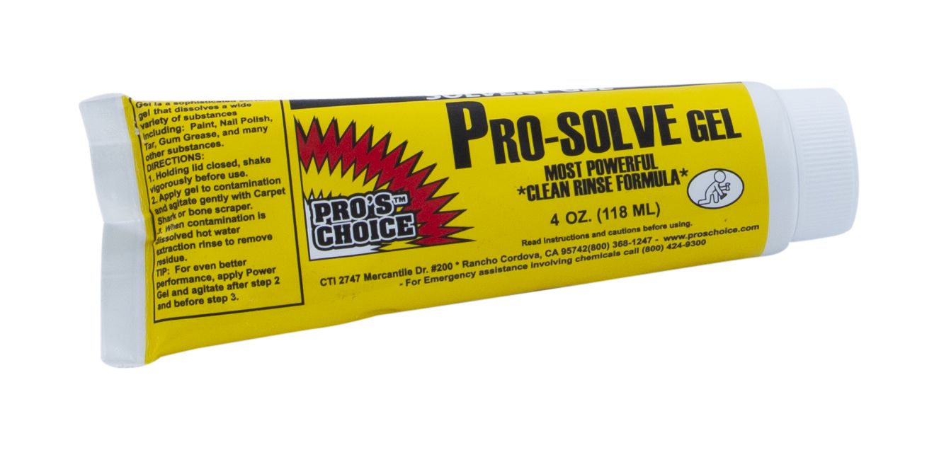 Pro-Solve Gel (4 oz. Tube) by CTI Pro&#39;s Choice | Solvent Spot Remover