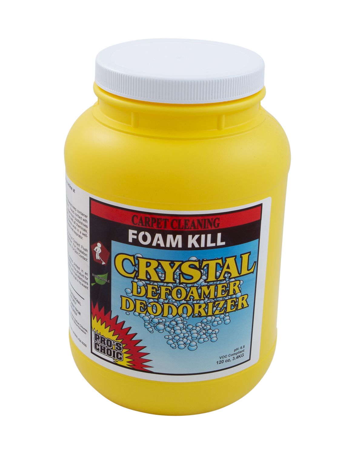 Crystal Defoamer (6 lb. Jar) by CTI Pro&#39;s Choice | Powdered Defoamer