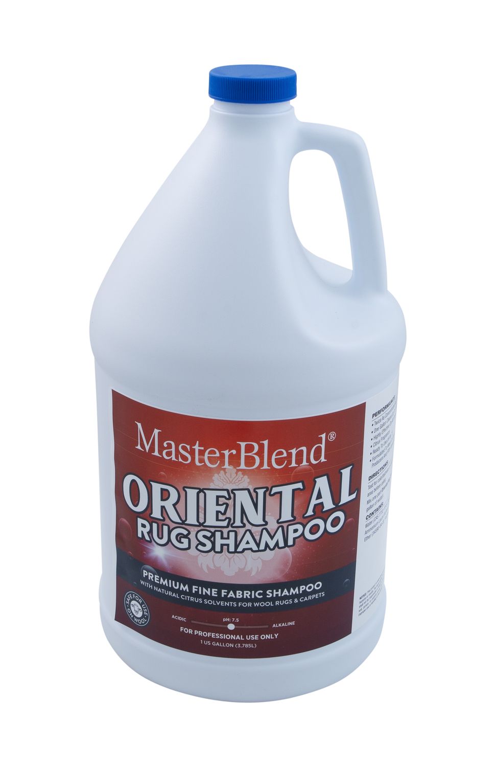 Oriental Rug Shampoo (Gallon) by MasterBlend | Wool Safe Carpet Shampoo