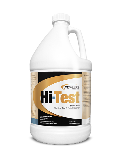 Hi-Test (Gallon) by Newline | Premium Alkaline Stone and Tile Cleaner