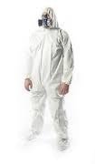 White Breathable Microporous Coverall (Select Size)