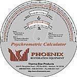Phoenix Therma-Stor Psychrometric Calculator, Cardboard