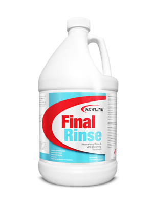 Final Rinse (Gallon) by Newline | Carpet Neutralizing Rinse & Anti-Browning Treatment