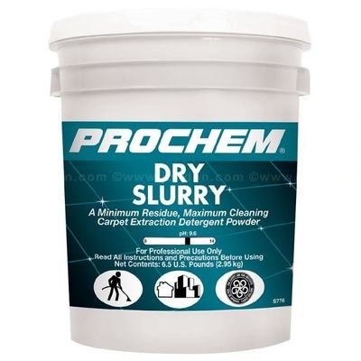 Dry Slurry (40 lb. Pail) by ProChem | Carpet Extraction Detergent Powder