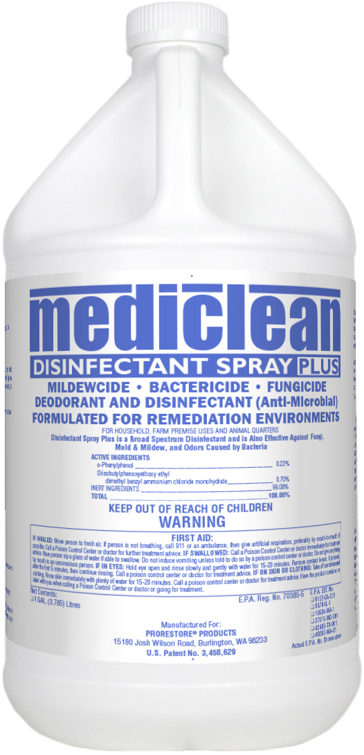 MediClean Disinfectant Spray Plus (GL) | Antimicrobial
