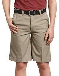 Khaki Twill Shorts - Boys