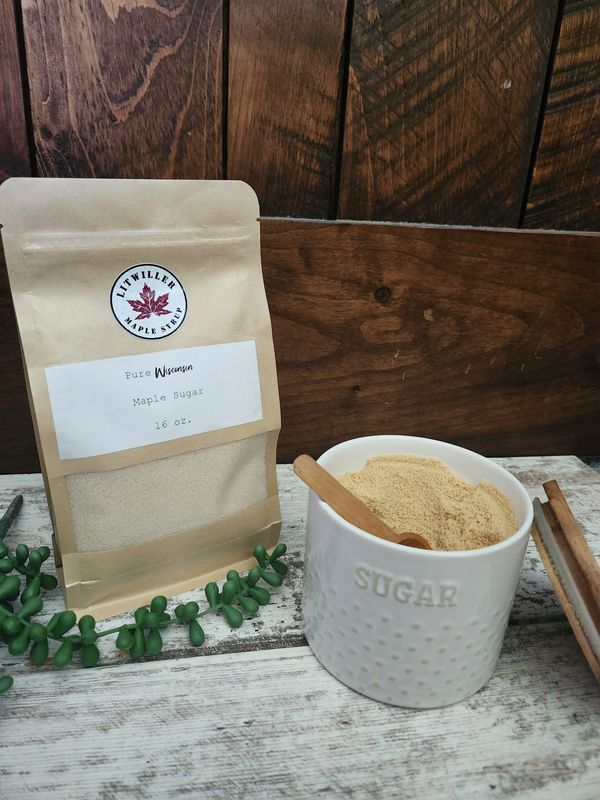 100% Pure Maple Sugar, 16oz.
