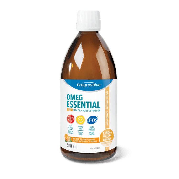 Progressive OmegEssential+D – Liquid - 200ml