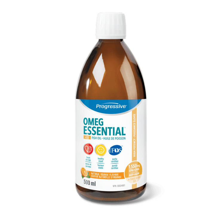 Progressive OmegEssential+D – Liquid - 500ml