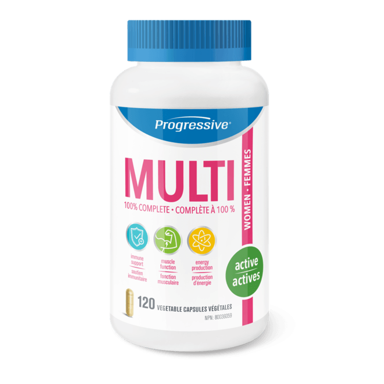Progressive Active Women - 120 Capsules