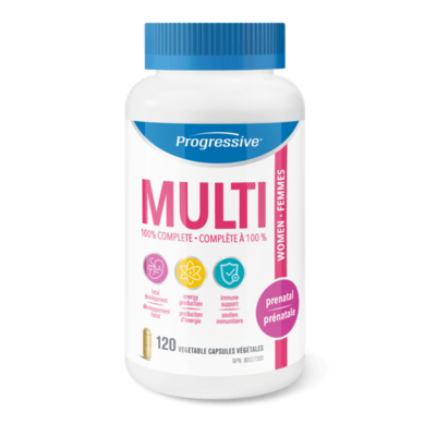 Progressive Prenatal Multi-Vitamin - 120 Capsules