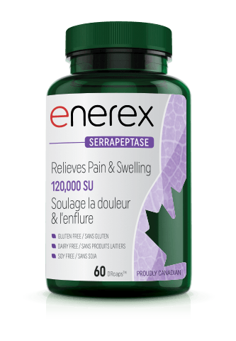 Enerex Serrapeptase 60 Cap 60,000 SU