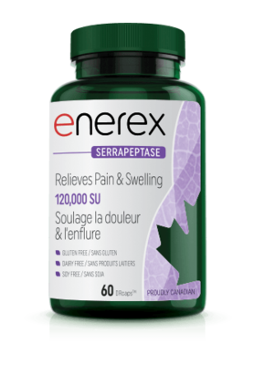 Enerex Serrapeptase 60 Cap 60,000 SU