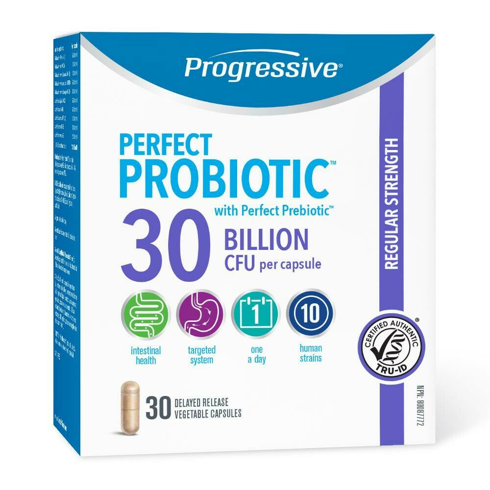 Progressive - Perfect Probiotic | 30 Billion CFU - 30 Caps
