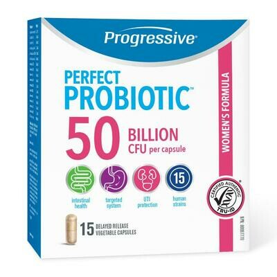 Progressive - Perfect Probiotic | Women's Formula - 15 Caps