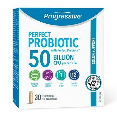 Progressive - Perfect Probiotic | Colon Health - 30 Caps