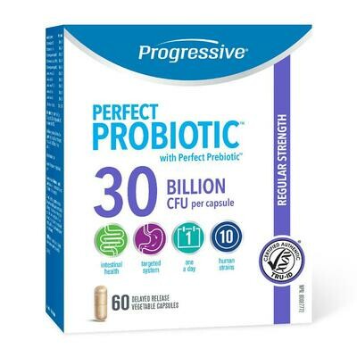 Progressive - Perfect Probiotic | 30 Billion CFU - 60 Caps