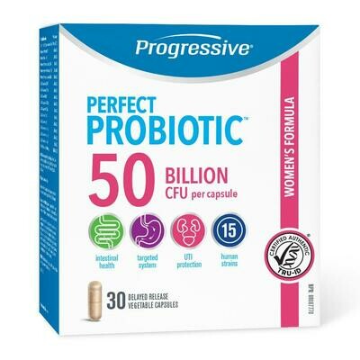 Progressive - Perfect Probiotic | Women's Formula - 30 Caps