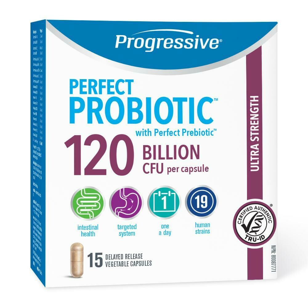 Progressive - Perfect Probiotic | Ultra Strength - 15 Caps
