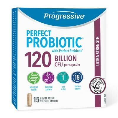 Progressive - Perfect Probiotic | Ultra Strength - 15 Caps