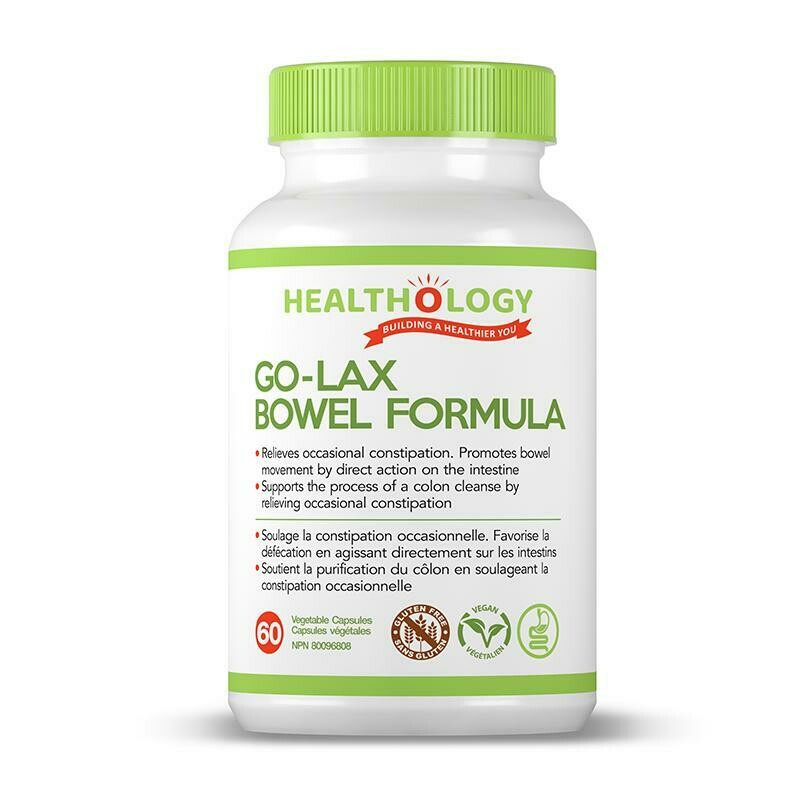Healthology Go-Lax Bowel Formula - 60 cap