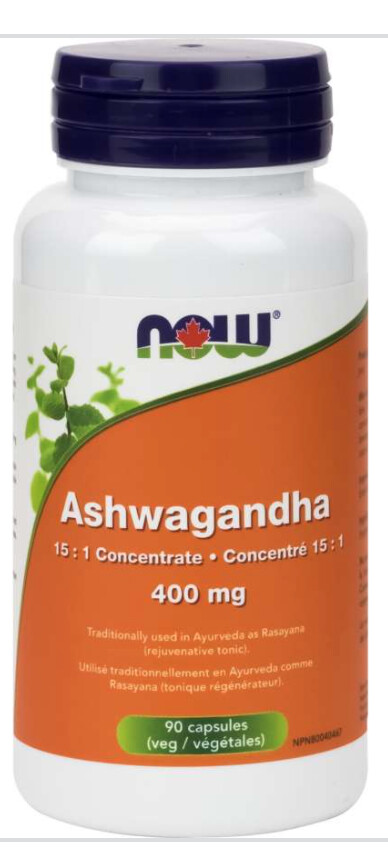 NOW Ashwagandha 400mg