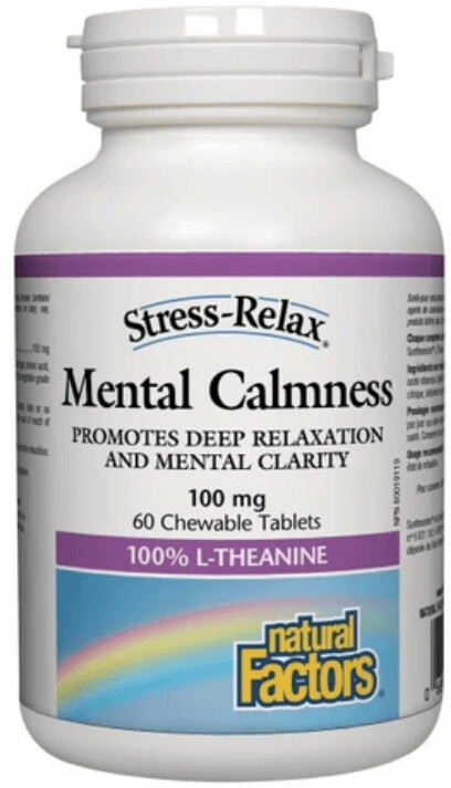 Natural Factors Mental Calmness 100mg