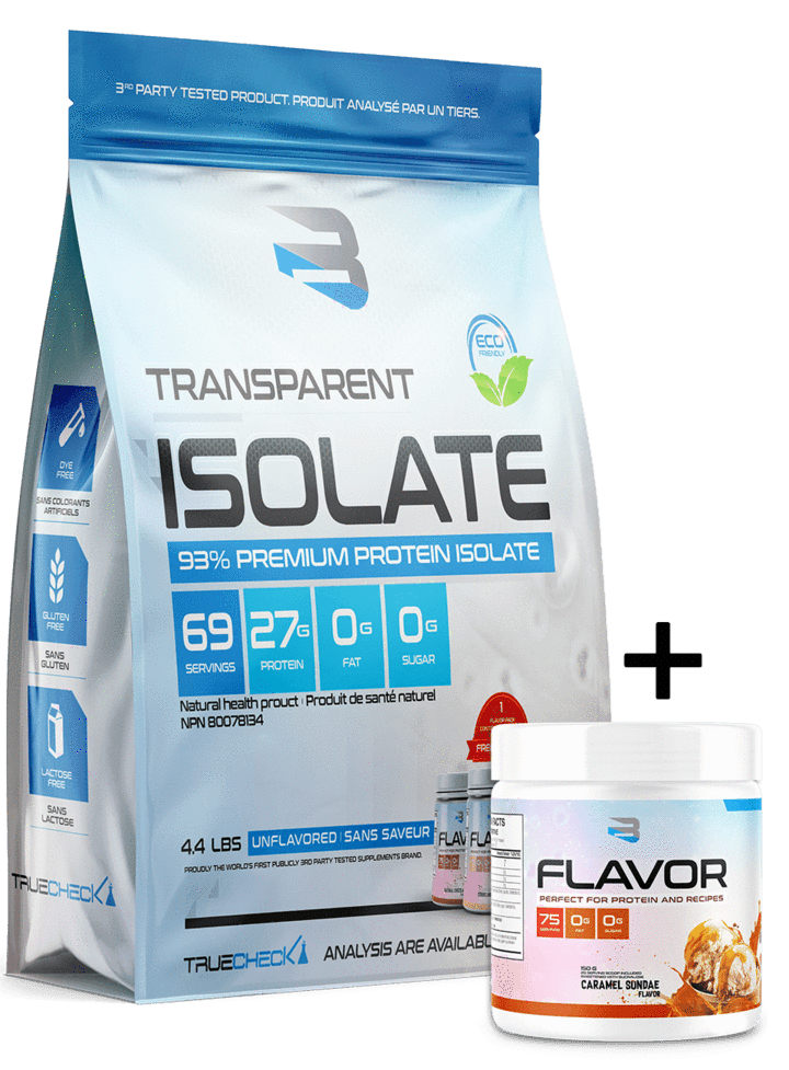 Believe Transparent Isolate - 69 Servings