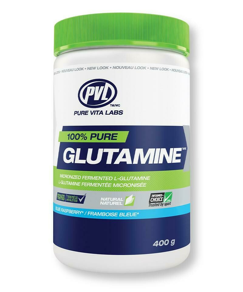 PVL Essentials Glutamine - 400g, Flavours: Blue Rasberry