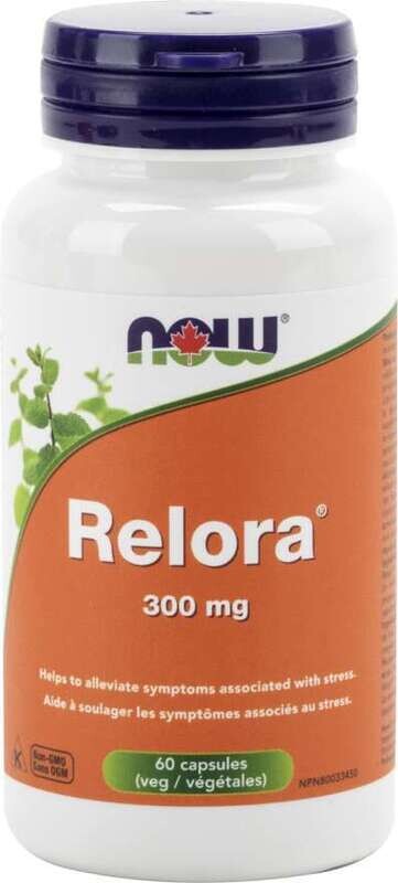 NOW Relora 300 mg - 60 Veg Capsules