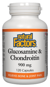 Natural Factors Glucosamine & Chondroitin Sulfate 900 mg