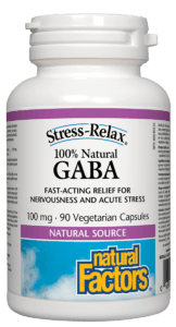 Natural Factors 100% Natural GABA
100 mg