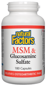 Natural Factors MSM & Glucosamine Sulfate