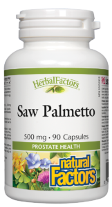 Natural Factors Saw Palmetto 500mg