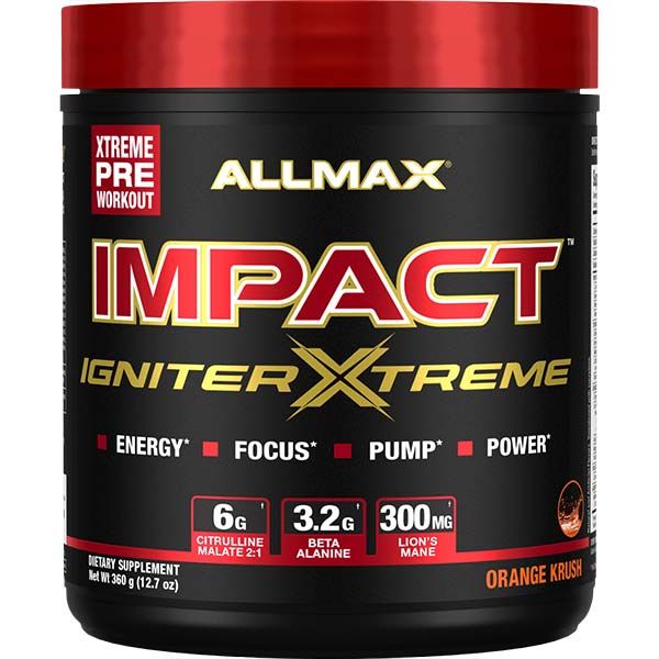 Allmax Impact Igniter Xtreme: High Stim Pre Workout