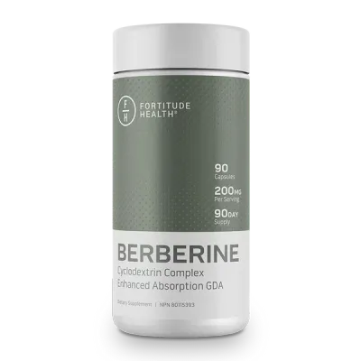 Fortitude Berberine 200mg 90 caps