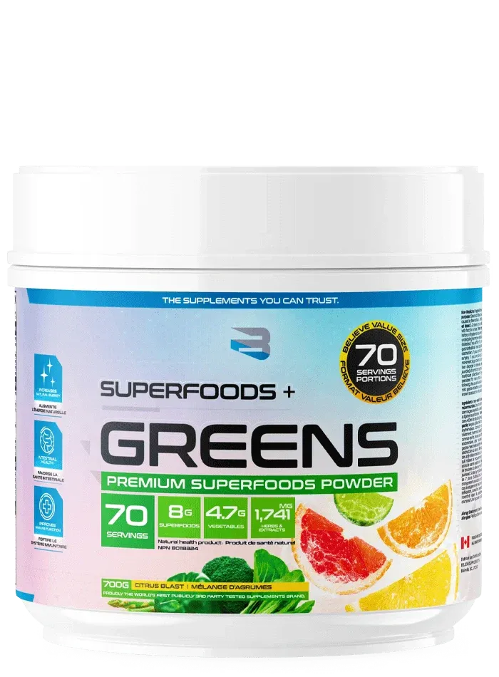 Believe Greens 70 Servings