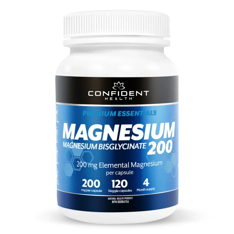 Confidant Health Magnesium Bisglycinate 120c
