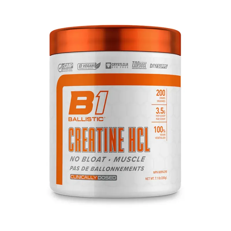 Ballistic Creatine HCL Powder 200g Ballistic Creatine HCL Powder 200g