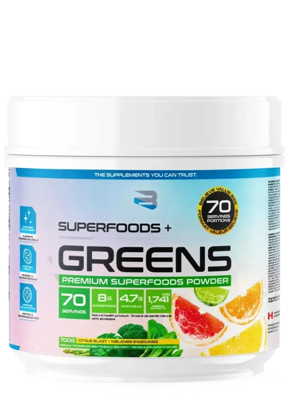Believe Greens 70 Servings