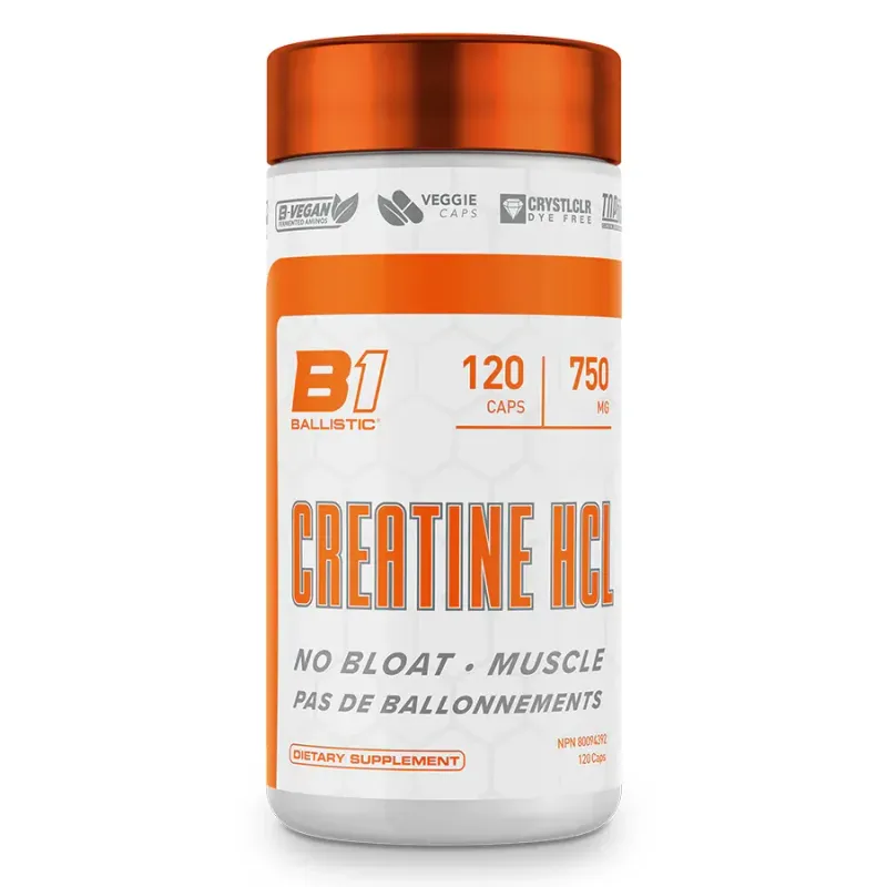 Ballistic Creatine HCL 750mg 120 caps Ballistic Creatine HCL 750mg 120 caps